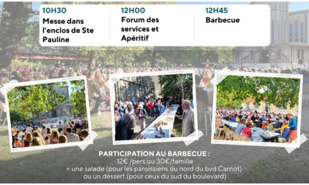 Tous ensemble à la fête de rentrée le 22 septembre