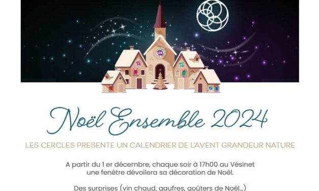 Un calendrier de l’Avent grandeur nature au Vésinet