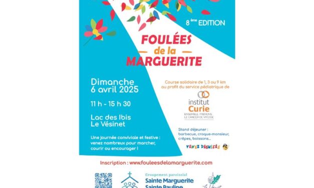 Dimanche 6 avril 2025 8ème édition des foulées de la Marguerite